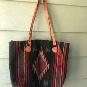 Large satchel purse